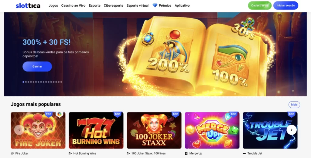 do cassino Slottica
