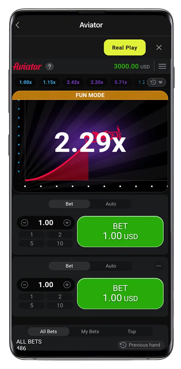 Parimatch Aviator App for Android