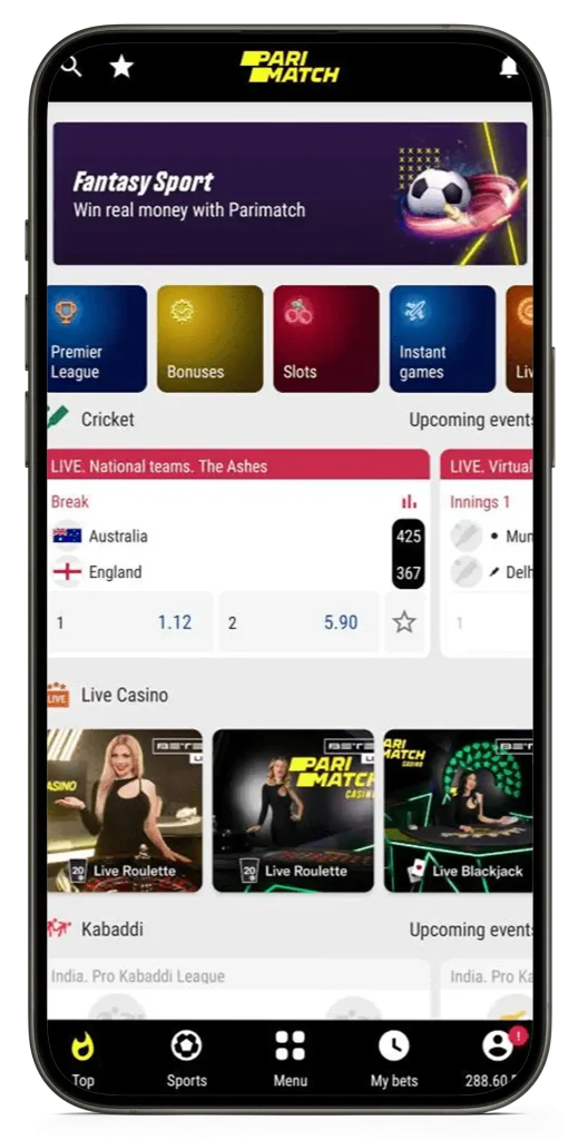 Parimatch Aviator Mobile App