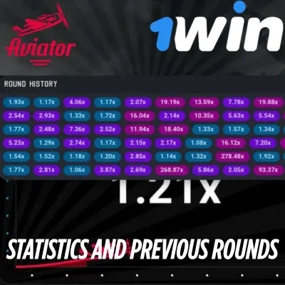 1win aviator Statistics and Previous Rounds