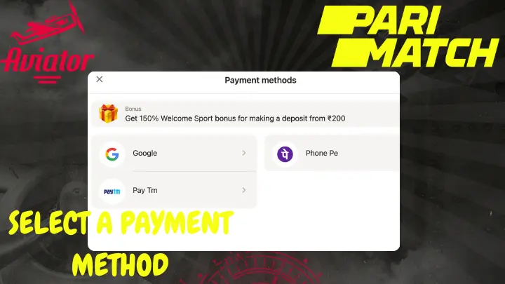 Select Payment Method