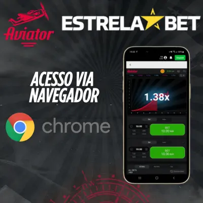 Acesso via Navegador Estrela Bet