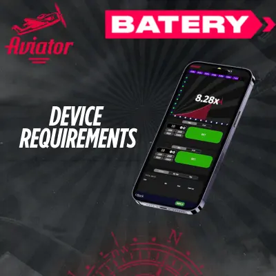 Batery Aviator App Requirements