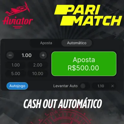 Cash Out Automático Aviator Parimatch