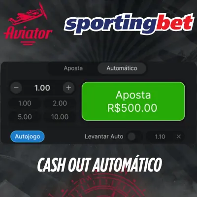 Cash Out Automático Sportingbet Aviator