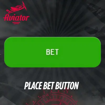 Place Bet Button Aviator game